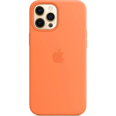 Apple - Coque en Silicon MagSafe iPhone 12 Pro Max - Kumquat