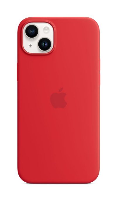 APPLE  Coque en silicone avec MagSafe pour iPhone 14 Plus - (PRODUCT)RED  iPhone 14 Plus - Neuf