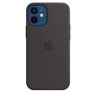 APPLE  Coque en silicone MagSafe iPhone 12 Mini - Black