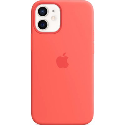 APPLE  Coque en silicone MagSafe iPhone 12 Mini - Pink Citrus
