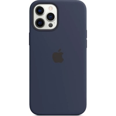 APPLE  Coque en silicone MagSafe iPhone 12 Pro Max - Deep Navy