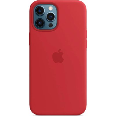 APPLE  Coque en silicone MagSafe iPhone 12 Pro Max - Red