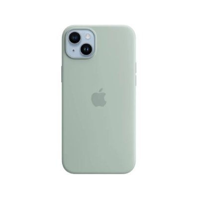 APPLE  Coque en silicone MagSafe iPhone 14 Plus - Succulent