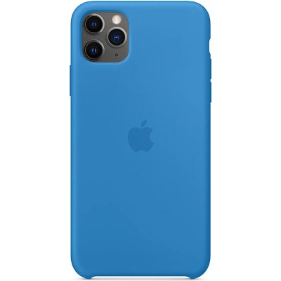 APPLE  Coque en Silicone (pour iPhone 11 Pro Max) - Bleu Surf