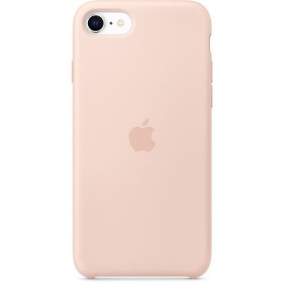 APPLE Coque pour iPhone SE Silicone - Rose des sables 