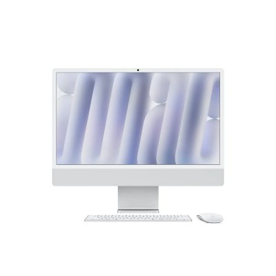 Apple iMac 24"" 512 Go SSD 16 Go RAM Puce M4 CPU 8 c&oelig;urs GPU 8 c&oelig;urs Argent