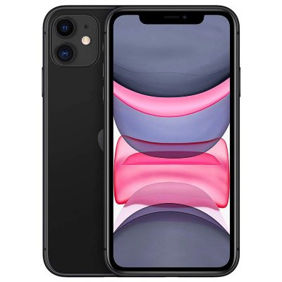 Apple iPhone 11 15.5 cm (6.1"") Double SIM iOS 14 4G 64 Go Noir