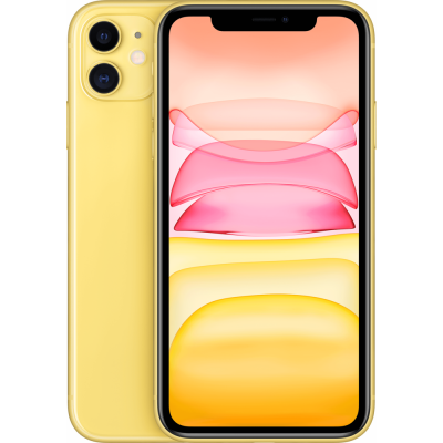 Apple iPhone 11 6.1 pouces 128 Go Double SIM Jaune V2 