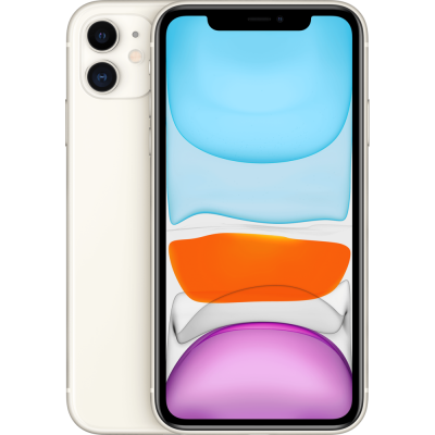 Apple iPhone 11 6.1 pouces 64 Go Double SIM Blanc V2 