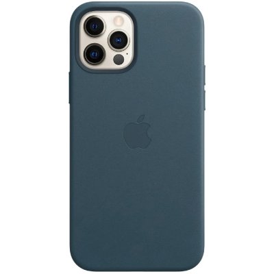 APPLE  iPhone 12   12 Pro Coque en cuir avec MagSafe - Bleu Baltique