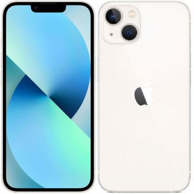 Apple iPhone 13 6,1 pouces 5G 128 Go Double SIM Lumi&egrave;re stellaire 