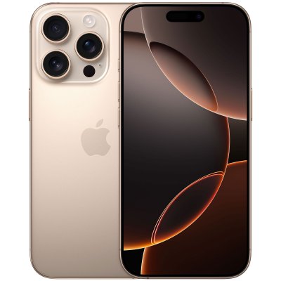 Apple iPhone 16 Pro 6,3 pouces 5G 128 Go Double SIM Titane Sable 