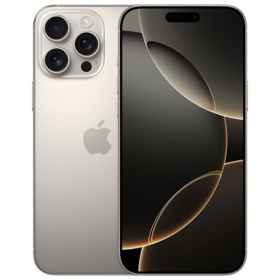 Apple iPhone 16 Pro Max 6,9 pouces 5G 1 To Double SIM Titane Naturel 