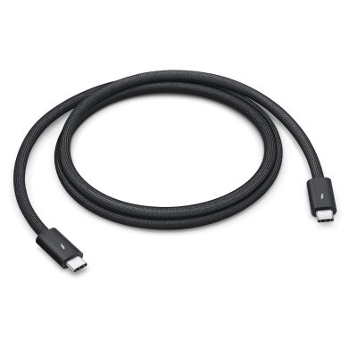APPLE  MDW94ZM/A, M&acirc;le, M&acirc;le, 1 m, Noir, 120 Gbit/s, Rond