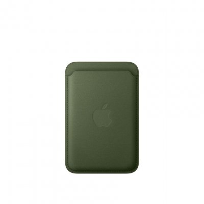 APPLE  Porte-cartes en tissage fin Mousse avec MagSafe pour iPhone