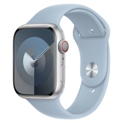 APPLE  Watch Band - Bracelet Sport - 45 mm - Bleu clair - S/M