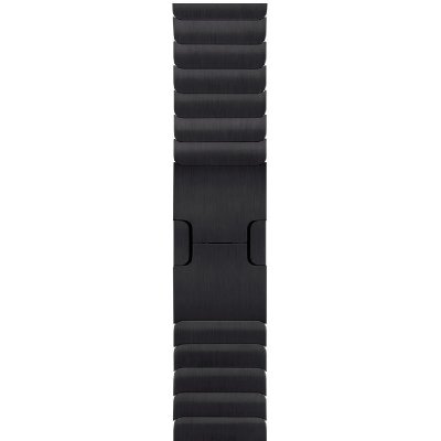APPLE  watch bracelet &agrave; maillons (38 mm) - noir sid&eacute;ral MUHK2ZM/A