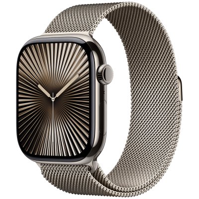 Apple Watch Series 10 GPS + Cellular - Titane