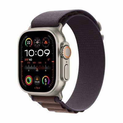 Apple Watch Ultra 2 Gps + Cellular - Bo&icirc;tier Titane 49 Mm Or - Bracelet M