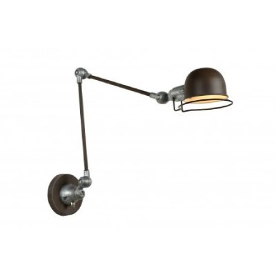 LUCIDE Applique 1x e14 max 25W m&eacute;tal rouille  HONORE