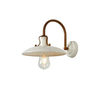 LUCIDE Applique 1x e27 max 60W m&eacute;tal cr&egrave;me  ROMER