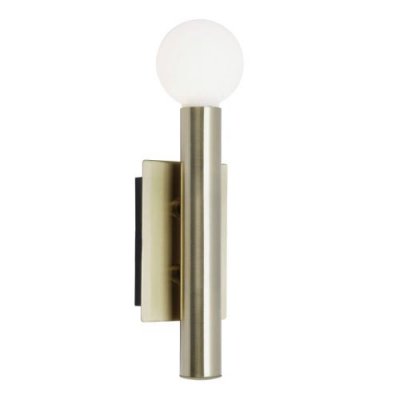 BRILLIANT Applique 1x g9 max 18W, moderne m&eacute;tal laiton bross&eacute;  Lucky