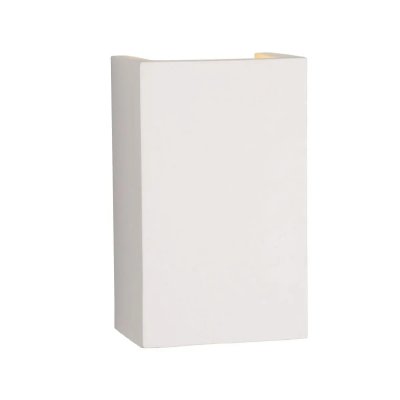 LUCIDE Applique 1x g9 max 40W c&eacute;ramique blanc  Gipsy carr&eacute;e