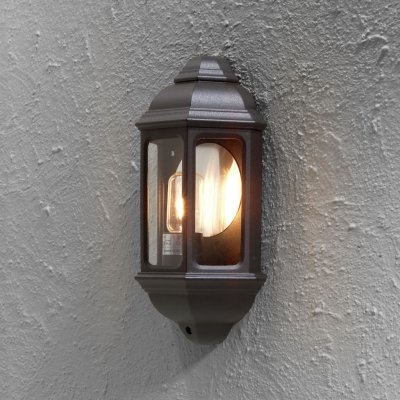KONSTSMIDE Applique d'ext&eacute;rieur classique CAGLIARI I noire