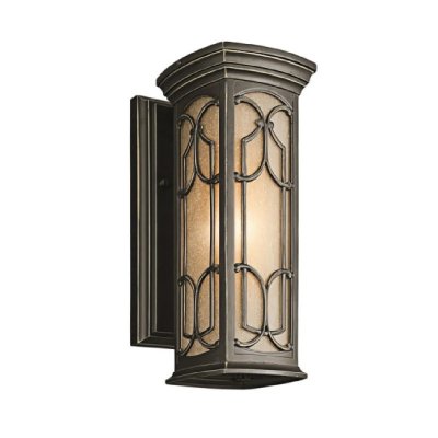 KICHLER Applique d'ext&eacute;rieur Franceasi couleur bronze
