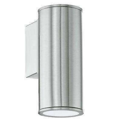 EGLO Applique ext&eacute;rieur 1X3W Acier inoxydable-Riga -  LIGHTING - 94106