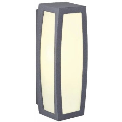SLV Applique ext&eacute;rieure meridian box anthracite e27 max. 25w