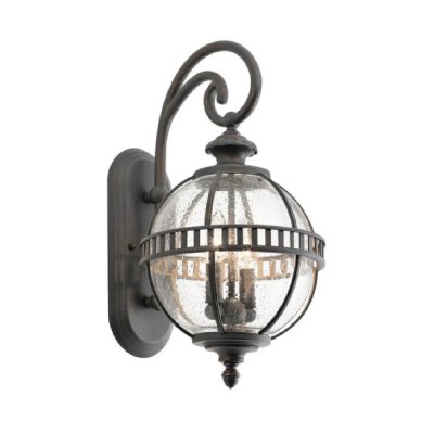 KICHLER Applique halleron anthracite 2x60w e14