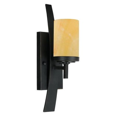 QUOIZEL Applique kyle 1x100w bronze fonc&eacute;