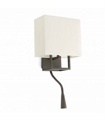 GENERIQUE Applique liseuse marron vesper