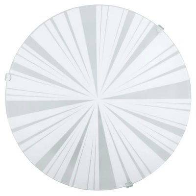 EGLO Applique MARS 1 1 ampoule blanc Diam&egrave;tre 25 Cm