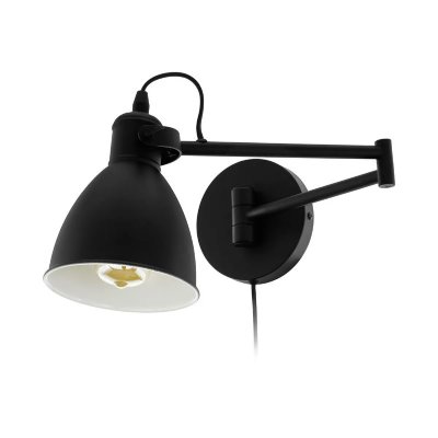 BUT Applique murale &agrave; LED SAN PERI L noir: 13 cm B: 30 cm H: 21 cm
