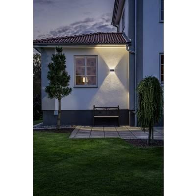 KONSTSMIDE Applique Murale Ext&eacute;rieure Moderne Up Down 8W Gris Fonc&eacute;, IP54