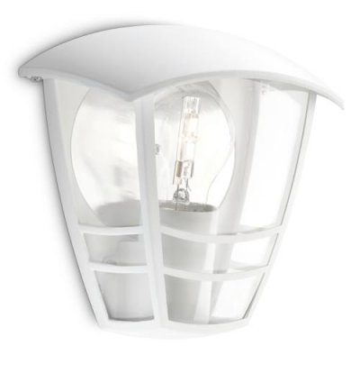 PHILIPS Applique murale myGarden Creek E27 Lumi&egrave;re blanche et chaude Blanche