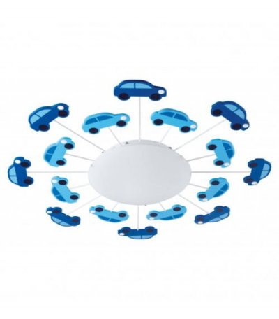 EGLO Applique/plafonnier enfant Viki 1 bleu