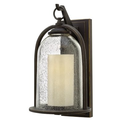 HINKLEY Applique quincy h 42,5cm 1x100w bronze fonc&eacute;