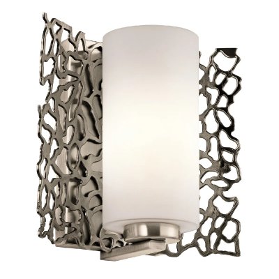 KICHLER Applique Silver Coral, &eacute;tain - ELSTEAD