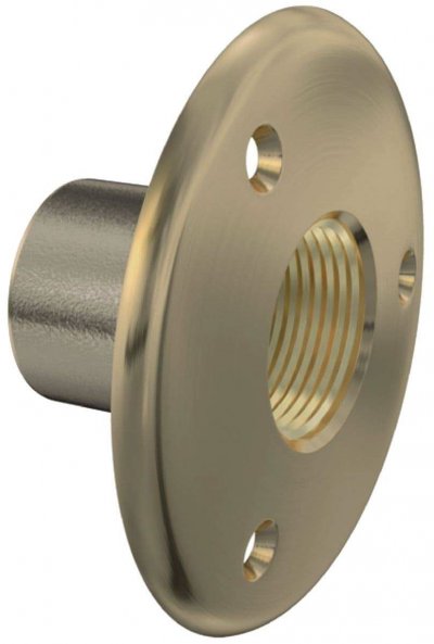 WATTS Applique sortie de cloison laiton - F 1/2' -  industries