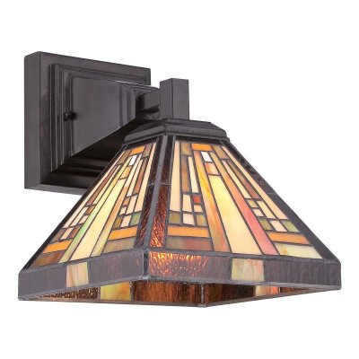 QUOIZEL Applique stephen bronze noir style