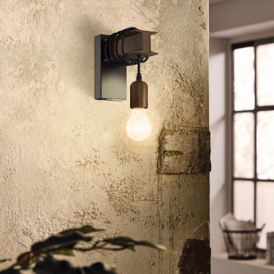 EGLO Applique townshend4 e27 10w noir-marron