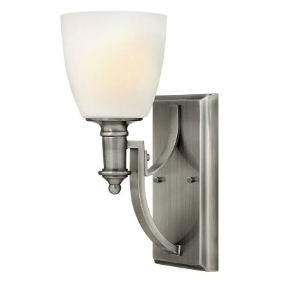 HINKLEY Applique truman 1x60w argent fonc&eacute;