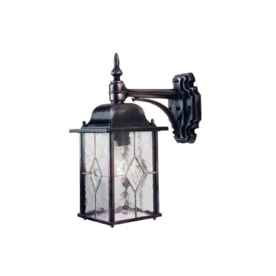 ELSTEAD Applique Wexford 37 cm, noir / argent