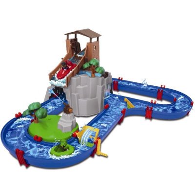 AQUAPLAY  Adventure Land Water Game Set Bleu