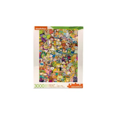  Aquarius Nickelodeon Jigsaw Puzzle Cast 3000 Pieces Multicolore