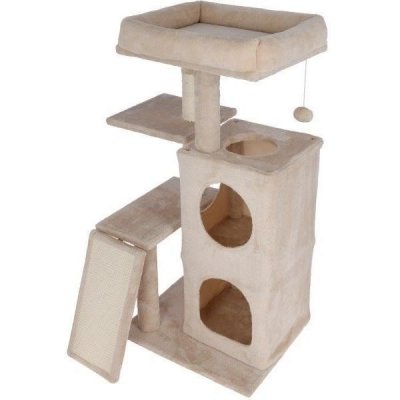 KERBL Arbre &agrave; chat  100 cm - ALESSIA -  - Moelleux - Alc&ocirc;ve &agrave; deux &eacute;tages 