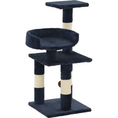 VIDAXL Arbre &agrave; chat avec griffoirs en sisal 65 cm Bleu  - Bleu